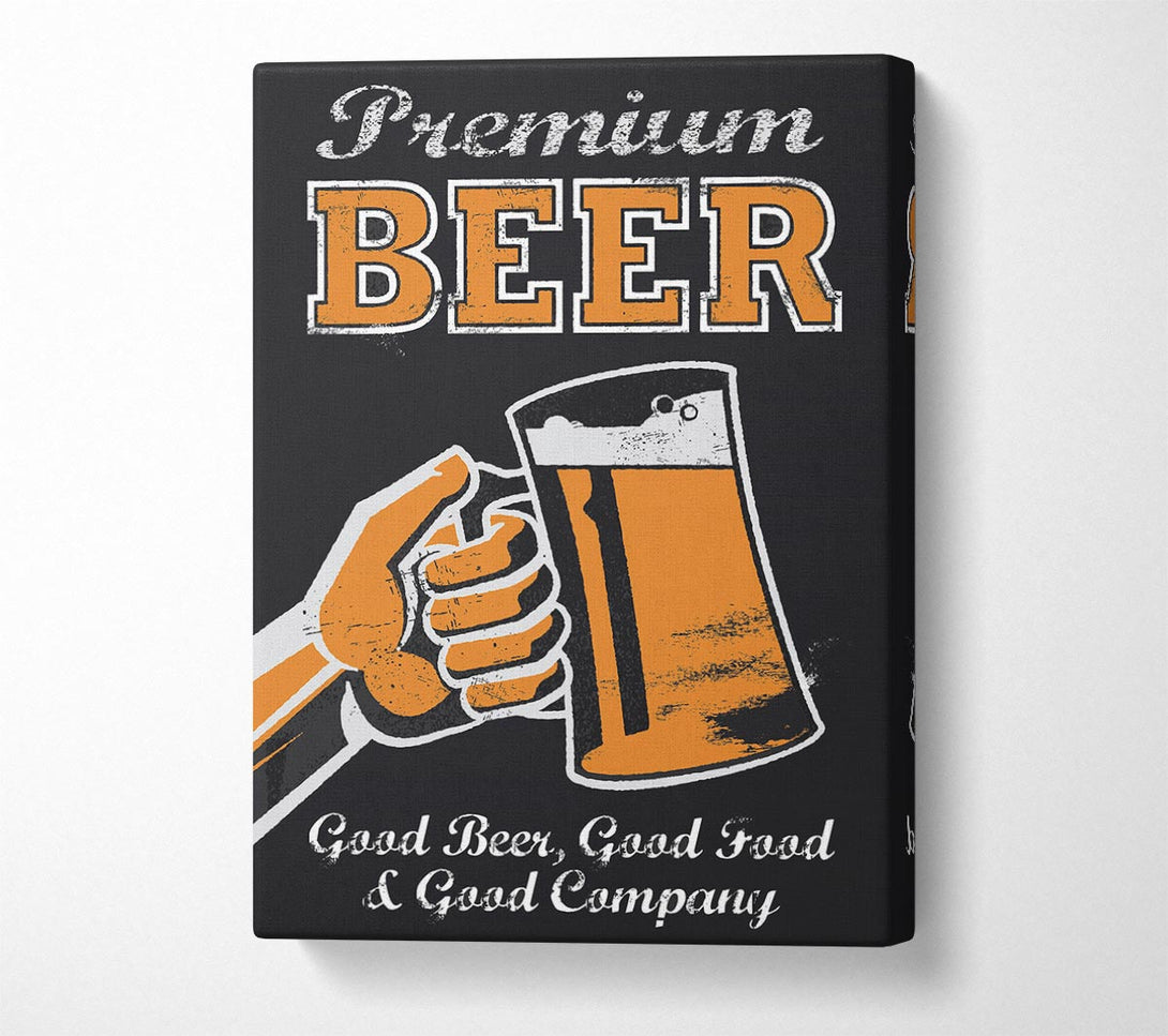  A Canvas Print of Beer Time 4 Canvas Art