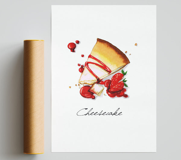 Strawberry Cheesecake Poster
