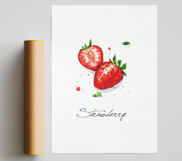 Strawberries Poster