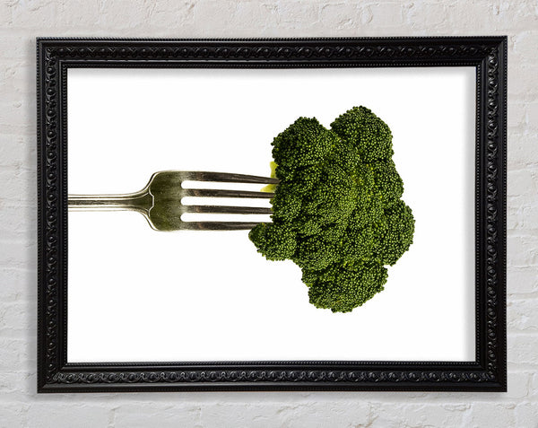 Eat Your Greens Framed Print