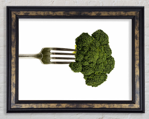 Eat Your Greens Framed Print
