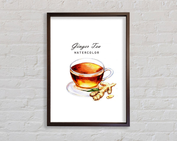 Ginger Tea Framed Print
