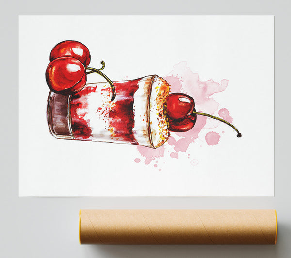 Cherry Sundae Poster