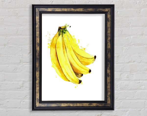 Bunch Of Bananas Framed Print
