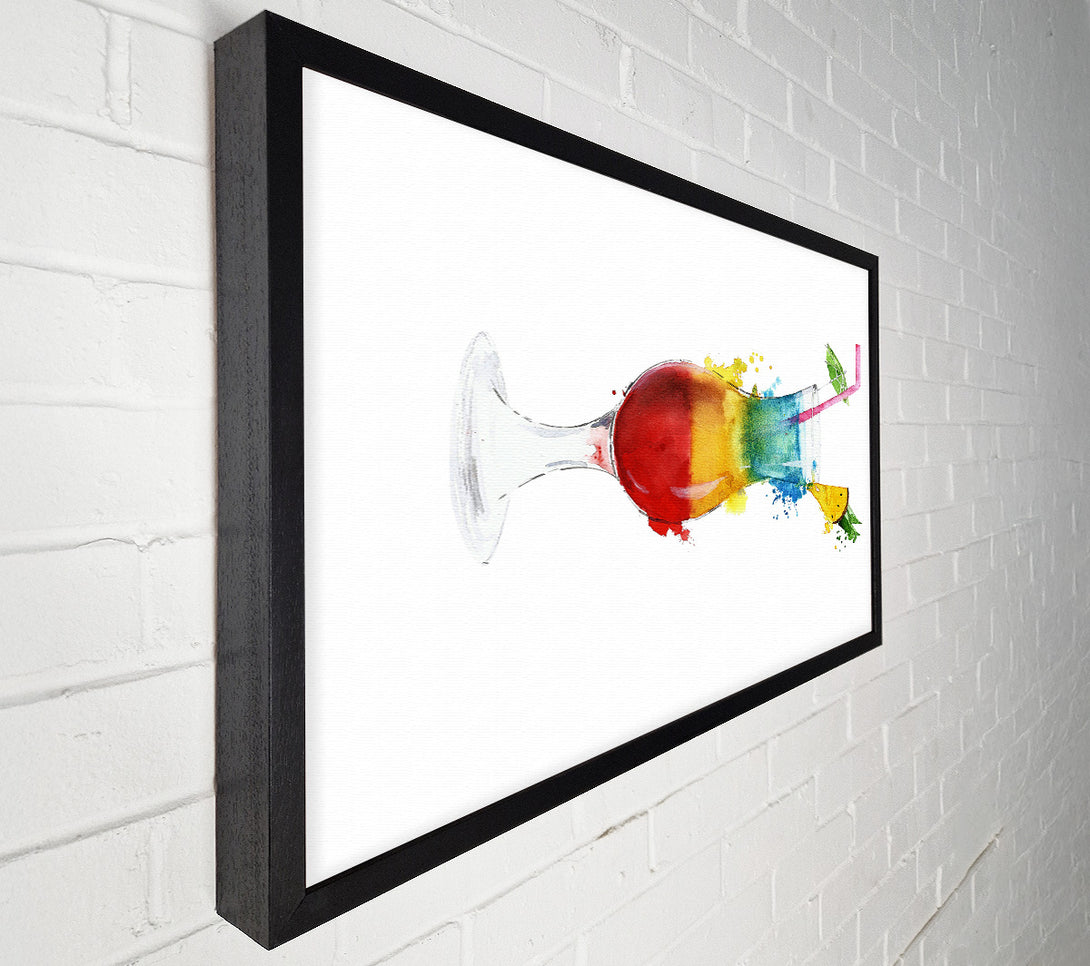  A Canvas Print of Jelly Baby Cocktail Canvas Art