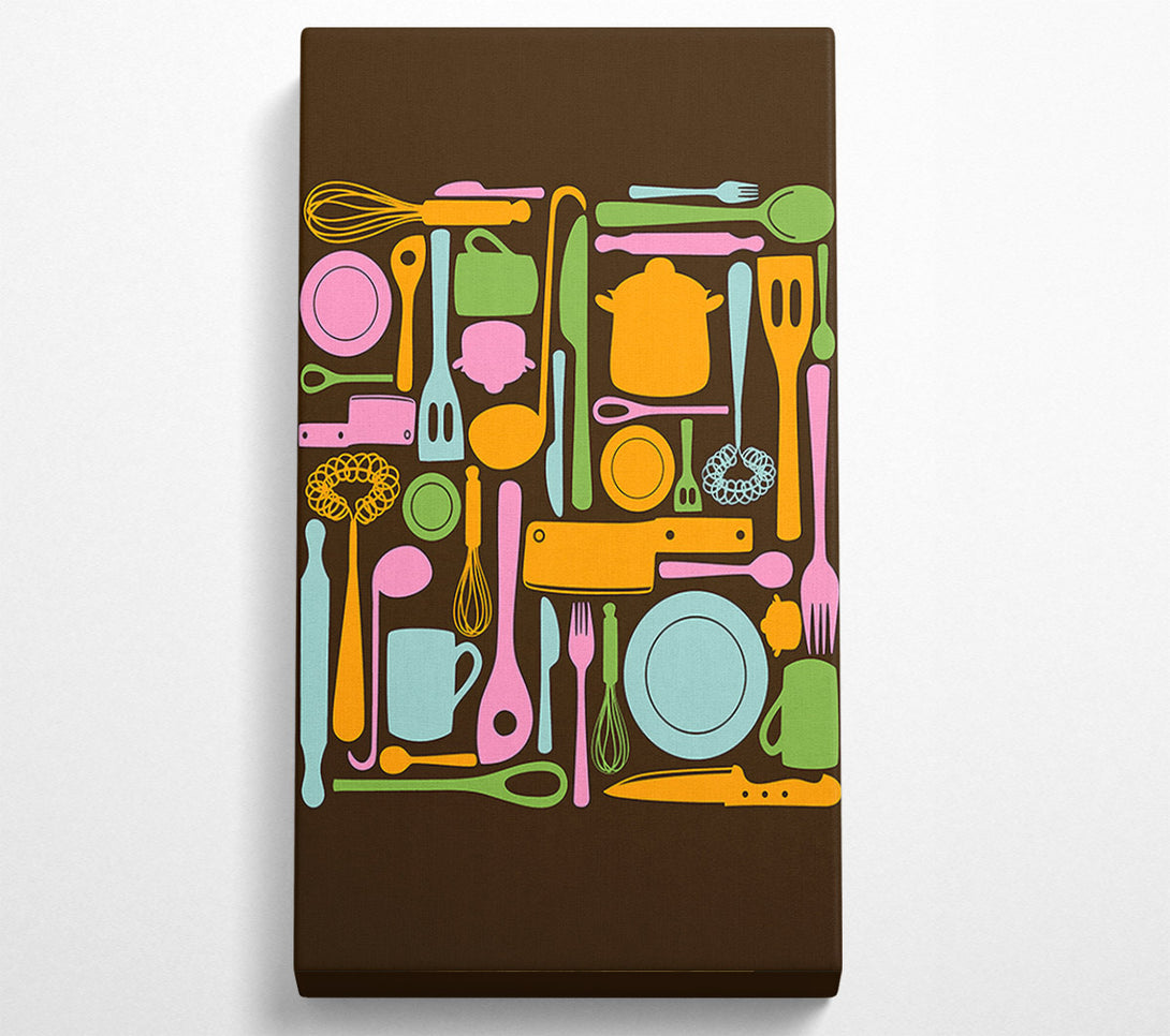  A Canvas Print of I Love Cooking 3 Canvas Art