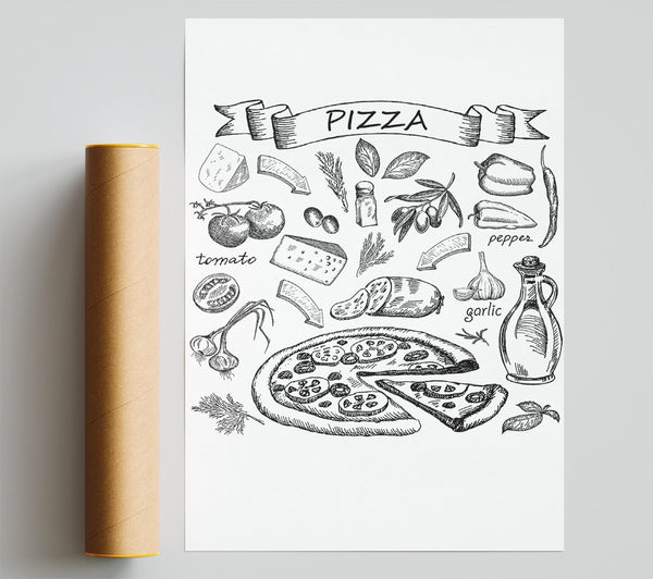 Perfect Pizza Topping Poster