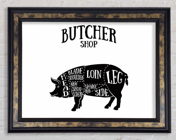 Butchers Selection 12 Framed Print