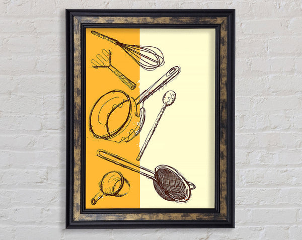 Ready To Bake A Cake Framed Print