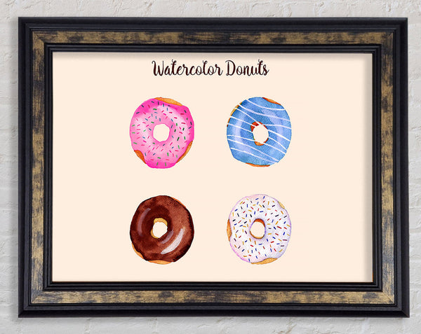 Donut Delight Framed Print