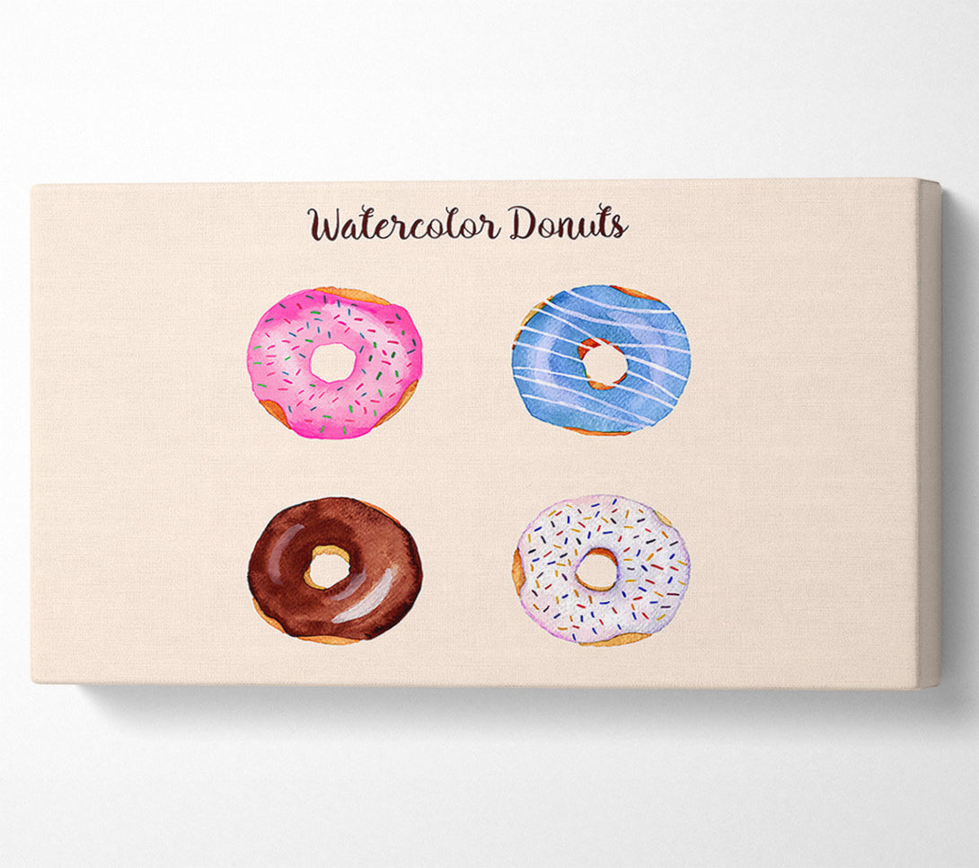  A Canvas Print of Donut Delight Canvas Wall Art