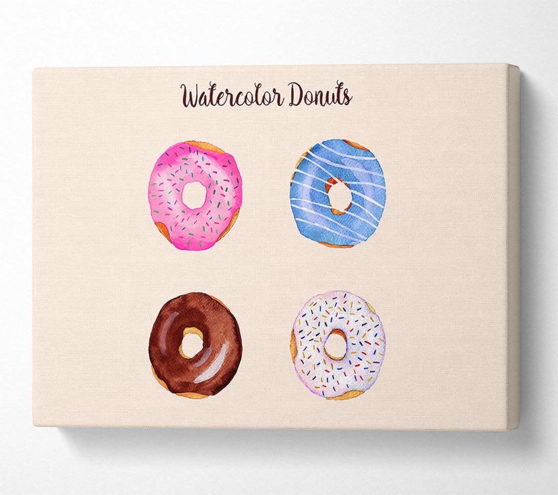  A Canvas Print of Donut Delight Canvas Wall Art