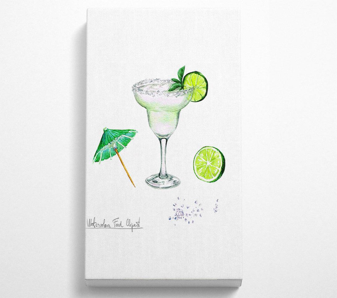  A Canvas Print of Mojito Cocktail 1 Canvas Print