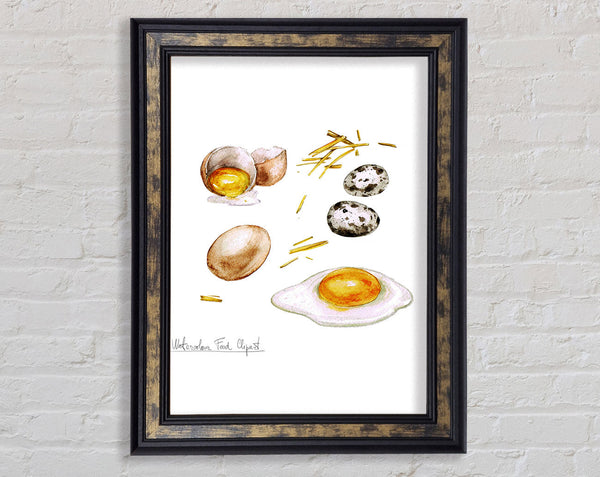Eggs Framed Print