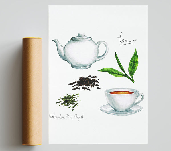 Tea Selection Giclee Print