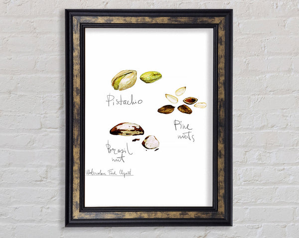Nut Selection 2 Framed Print