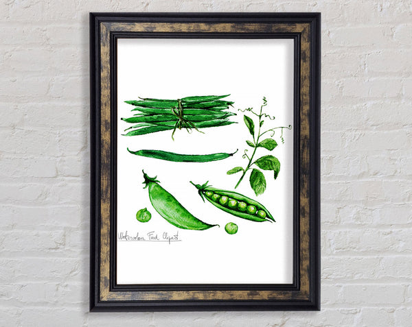 Peas In A Pod Framed Print