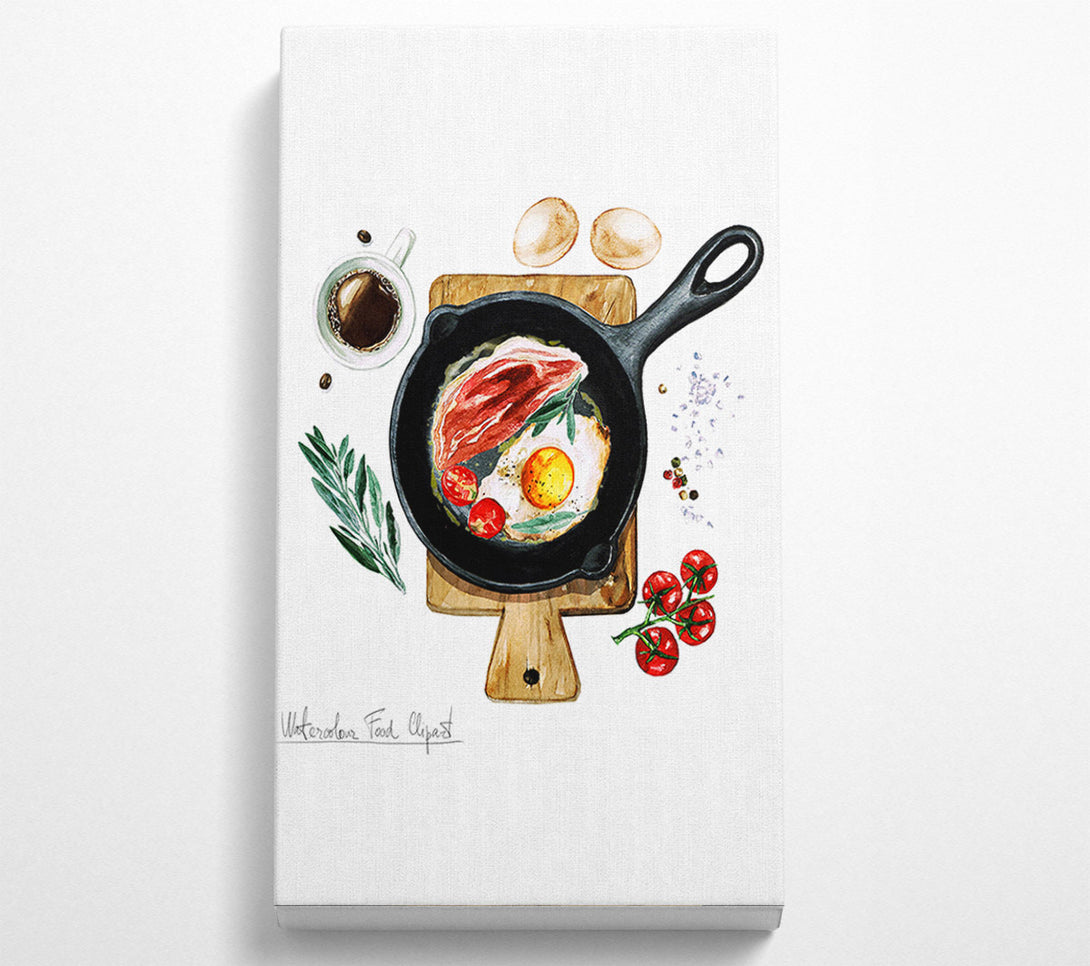  A Canvas Print of Morning Breakfast Canvas Art