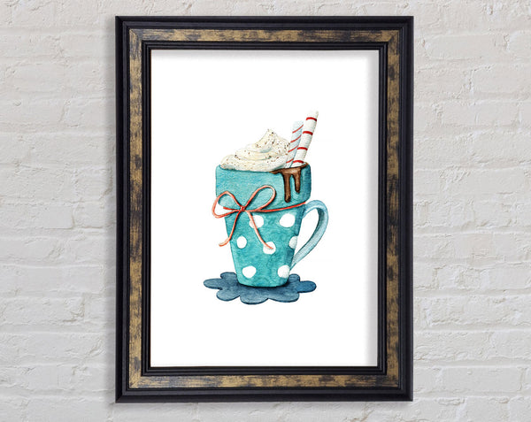 Hot Chocolate Delight Framed Print