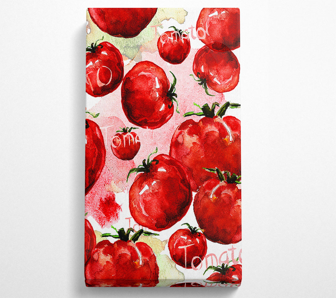  A Canvas Print of Just Tomatos Canvas Print