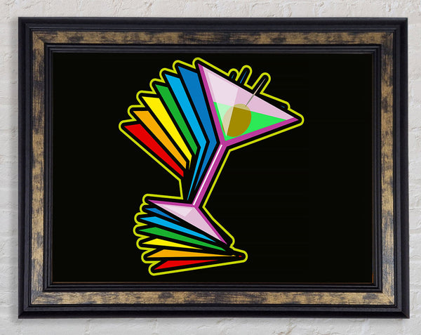 Cocktail Party 3 Framed Print