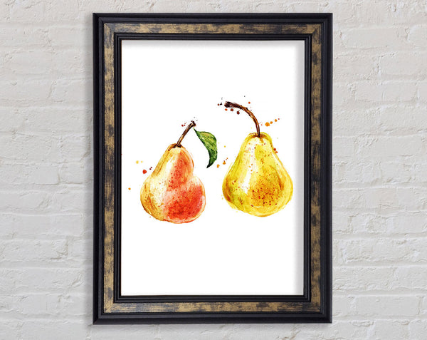 Pear Duo 1 Framed Print