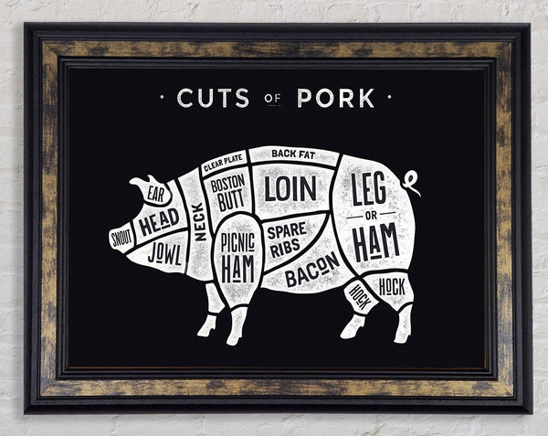 Butchers Selection 9 Framed Print
