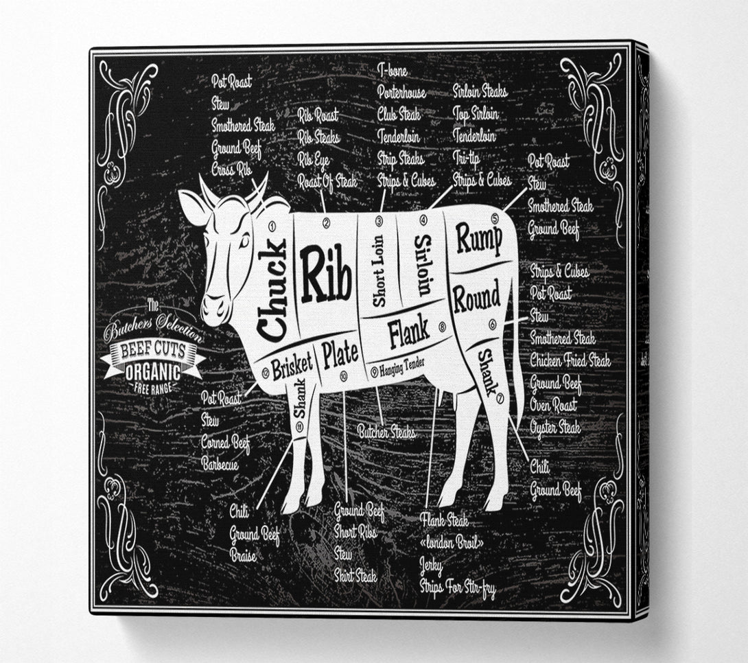  A Canvas Print of Butchers Selection 8 Canvas Print