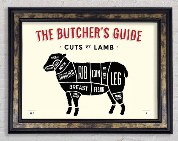 Butchers Selection 6 Framed Print