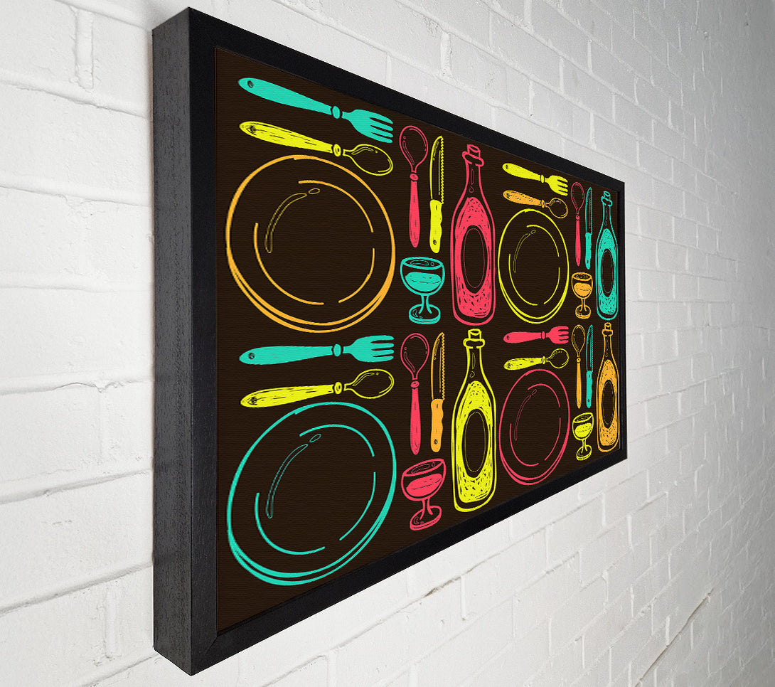  A Canvas Print of I Love Cooking 4 Canvas Art