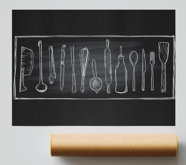 Utensils 5 Giclee Print