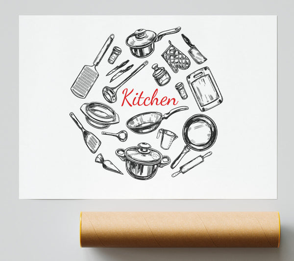 Utensils 9 Poster