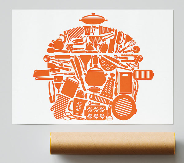 I Love Cooking 5 Giclee Print