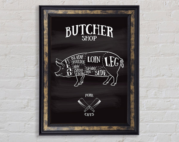 Butchers Selection 3 Framed Print