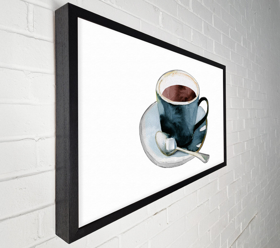  A Canvas Print of Coffee Time Canvas Print