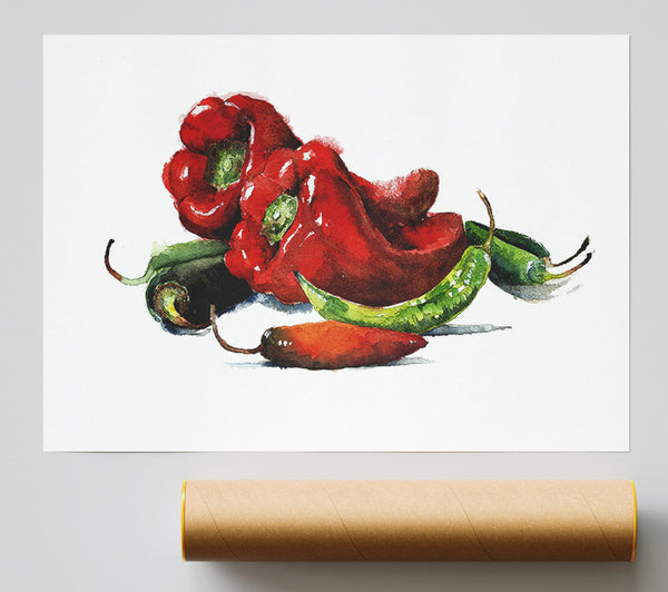 Chili Choice Giclee Print