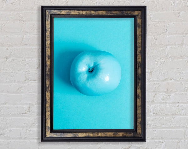 Blue Apple Framed Print