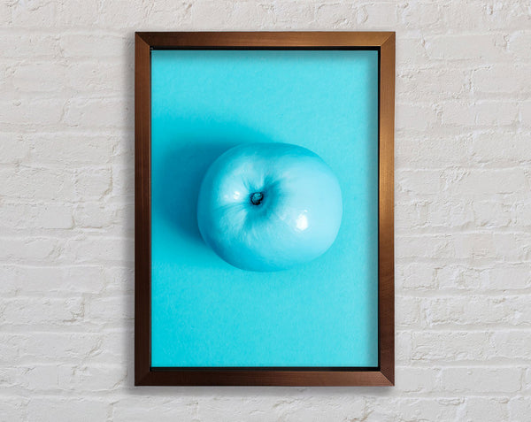Blue Apple Framed Print