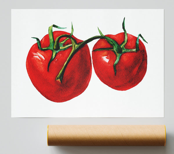 Duo Tomato 2 Print