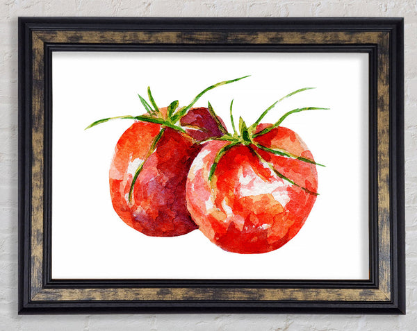 Duo Tomato 1 Framed Print