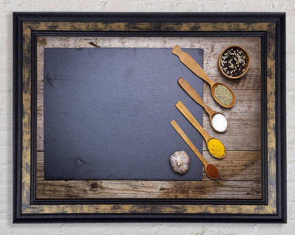 Ready For The Curry Framed Print