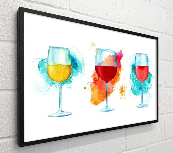 Red White Rose Wine