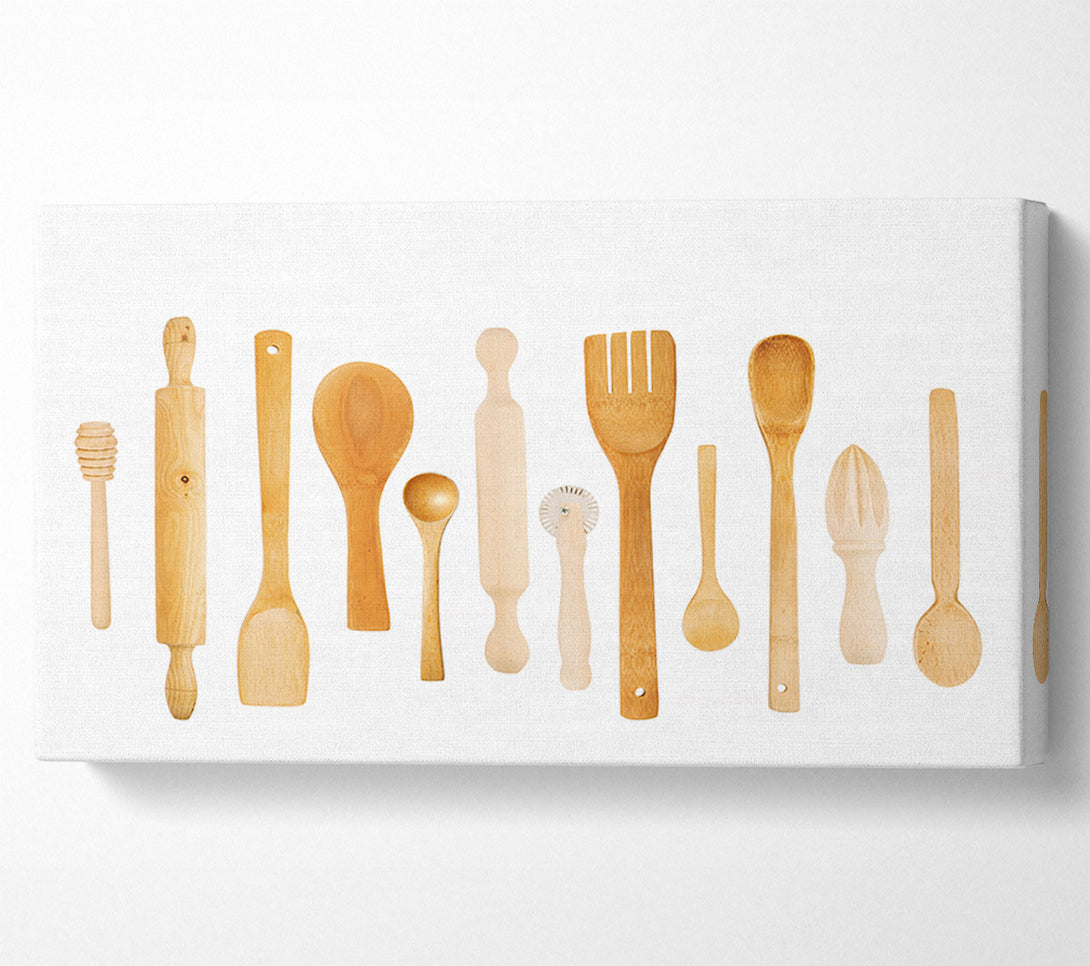  A Canvas Print of Utensils 12 Canvas Print