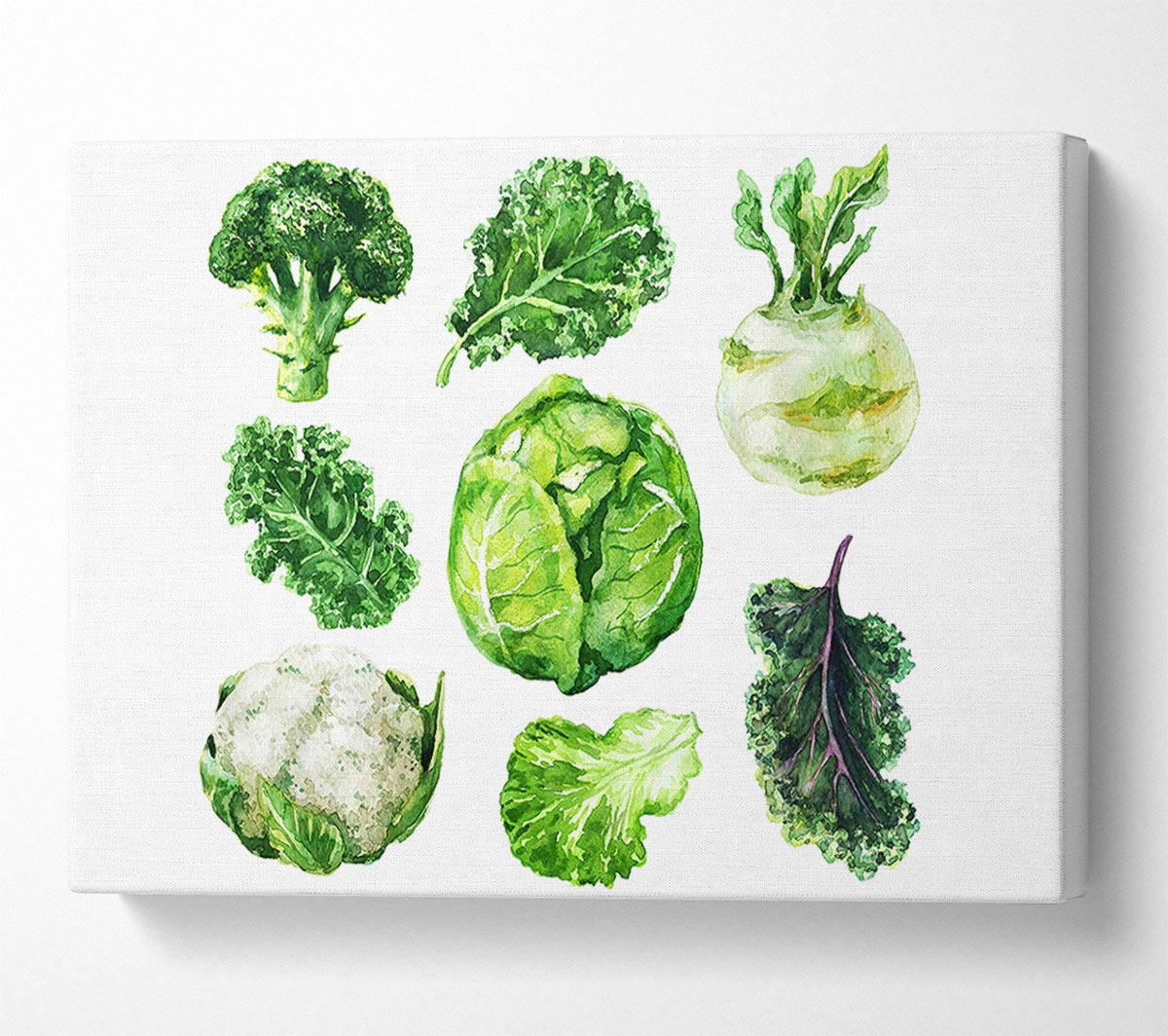 Vegetable Selection 3 Canvas Wall Art