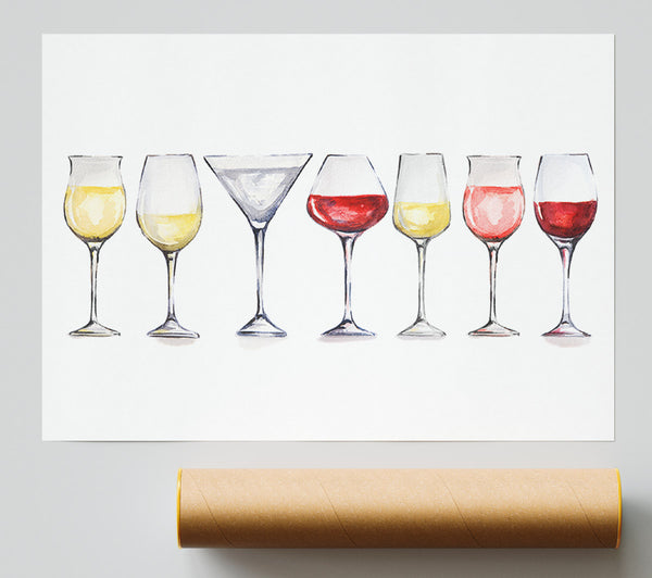 Wine Glass Top Up Print