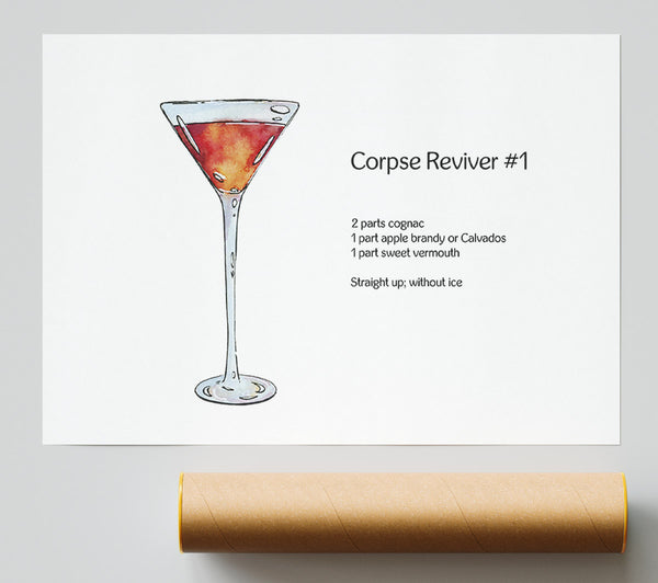 Corpse Reviver Cocktail Print