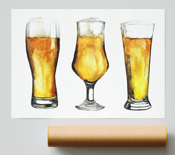 Beer Time 2 Giclee Print