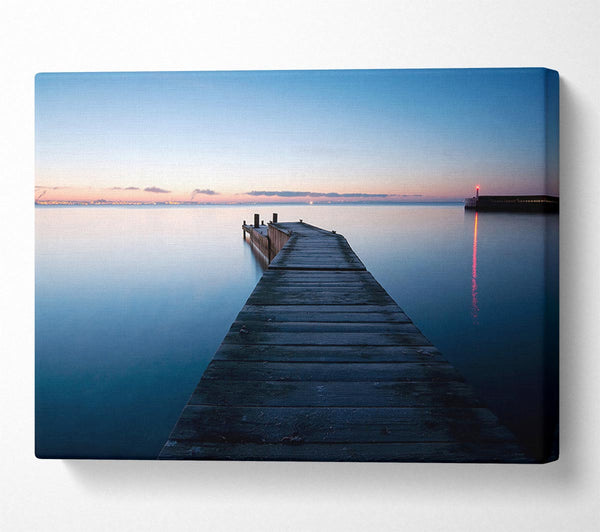  A Canvas Print of Blue Paradise Canvas Art