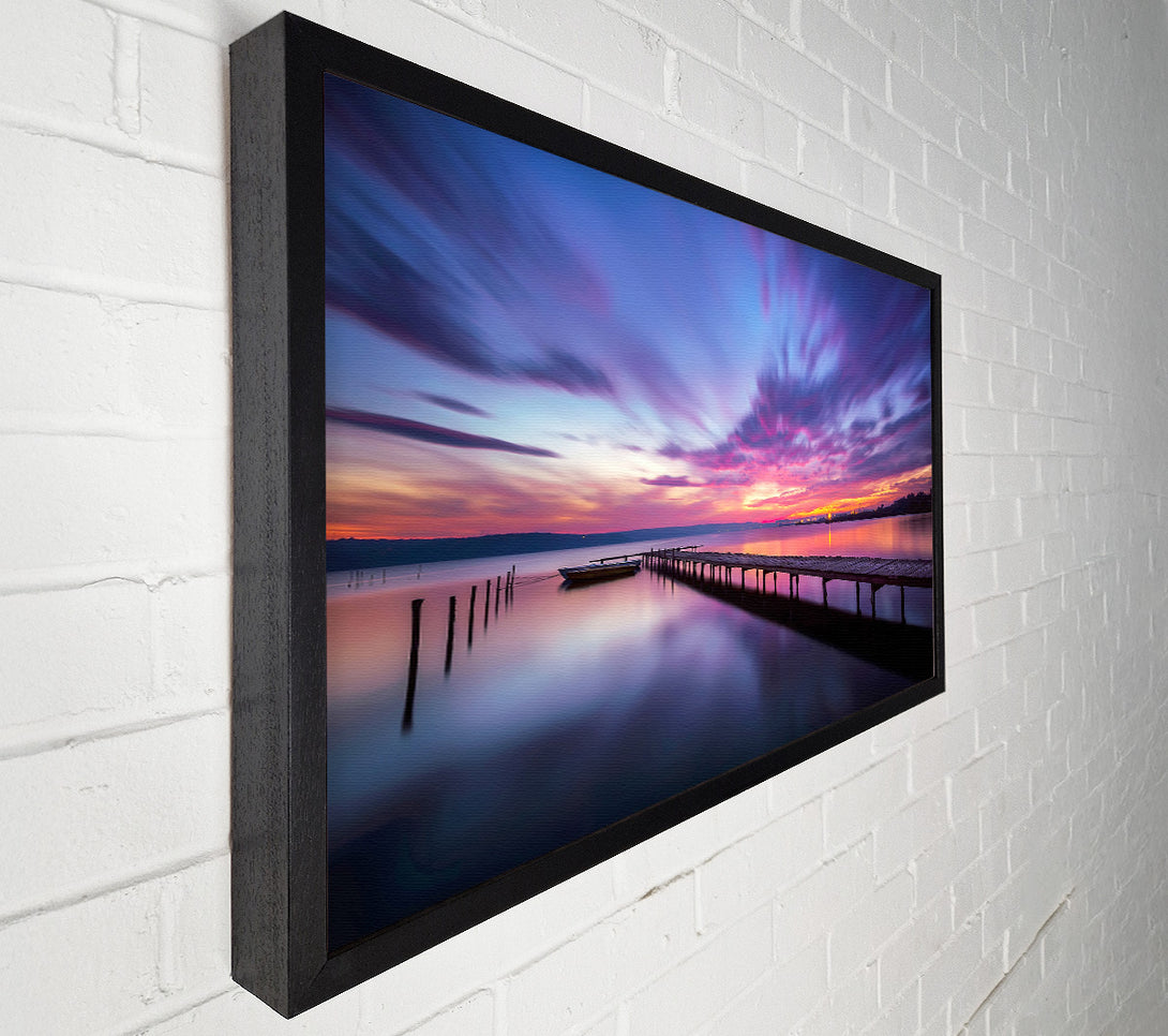  A Canvas Print of At The End Of The Day Canvas Print