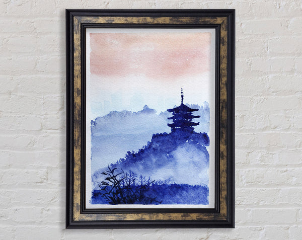Japanese Winter Framed Print